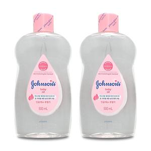 존슨즈 베이비 레귤러 오일 500ml X 2개