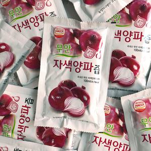 [자연식품] 무안 자색 양파즙 100ml x 100포(택배박스)
