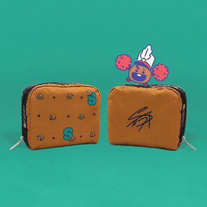 [레스포색](김해점)BT21 슈키 스퀘어 코스메틱 파우치 [6701.K907]
