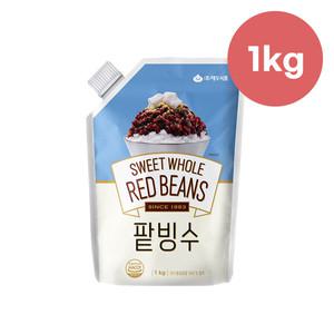 [화과방] 팥빙수 1kg(p) / 파우치형 빙수재료 팥