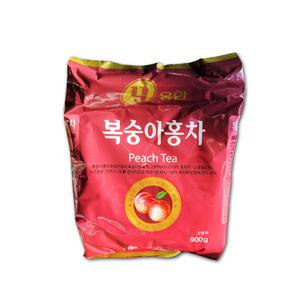 유안 복숭아홍차 900g/자판기용/복숭아분말/아이스티