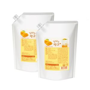 네이쳐티 넘치는 망고 베이스 1kg 2개세트