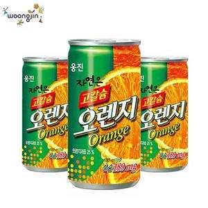 자연은 고칼슘오렌지100 180ml_90캔