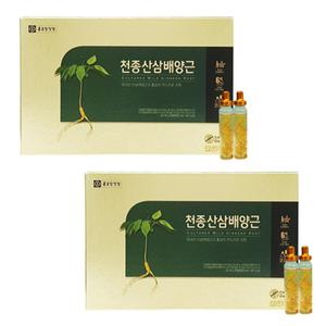 MD정품 한방재료 비타민 종근당 천종 산삼배양근 2BOX 설날명절선물 효도선물 국내산 6년근홍삼
