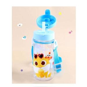 [하이디앤] 핑크퐁 아기상어 흘림방지 빨대물통 350ml 원터치물통