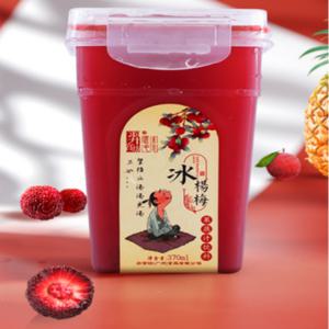 천미방 중국간식 중국음료수 양메이과즙370ml 과일주스 쥬스