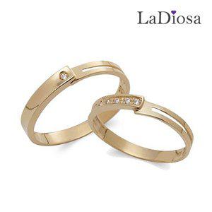[라디오사]14K 커플링 세트 G14B-1617OR 남녀한쌍