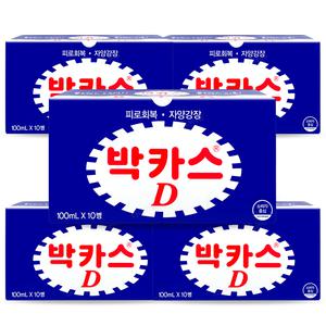 박카스 d 드링크 50병 한박스 바카스 타우린 비타민 피로회복 디 카페인 드링크