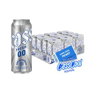 카스 프레시 0.0 500ml 24캔