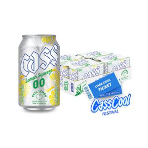카스 레몬 스퀴즈 0.0 330ml 24캔