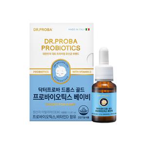 닥터프로바 드롭스 골드 프로바이오틱스 베이비 11.87ml 비타민D