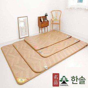 [셀러허브 생활리빙]한솔 헤링본 전기 카페트 매트 특대형(183X300)투난방