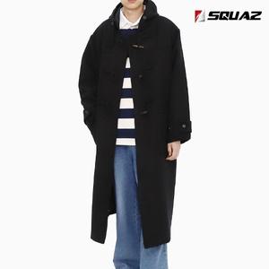 스콰즈 남녀공용 오버사이즈 울40 더플코트 떡볶이코트 STWO002