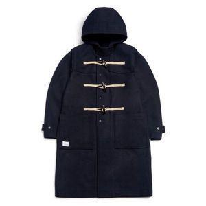 [6월 30일 배송] 마크 곤잘레스 OVERSIZED WOOL DUFFLE LONG COAT - NAVY