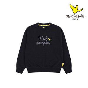 마크곤잘레스 키즈 사인엔젤 기모 맨투맨 블랙_MG44TM09BK