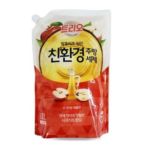 쿨샵 트리오 발효사과식초 주방세제 탁월한 세정력
