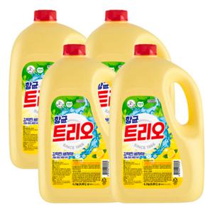 애경 항균 트리오 주방세제 4.2kg 4개