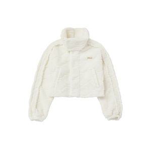 널디 NERDY 우먼스 웨이비 플리스 자켓 크림 PNEW23FJ0202 285179