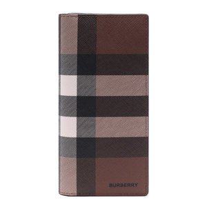 [부산점][버버리][버버리] 24SS 남성 체크 장지갑 (8052803 DARK BIRCH BROWN 24S)