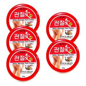 알티피아 웰빙헬스 관절애 바르는 마사지크림 100g 5개 운동전후 근육마사지크림