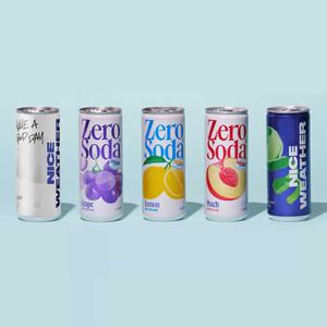 클룹 제로소다 250ml 24입 (포도/레몬/청사과/복숭아/소다)