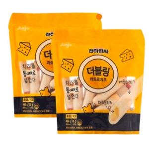진주 천하장사 더블링 콰트로치즈 400g X 2개