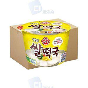 [셀러허브 패션][JHM3P8RT_52EK]옛날쌀떡국 큰컵 용기 사골육수 12개