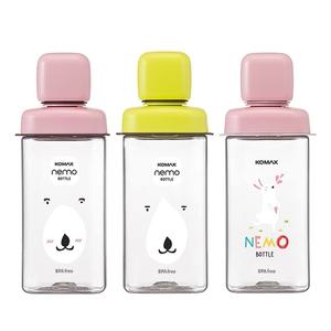 코멕스 네모물병 (430ml) 색상랜덤 1개[YYH-WCODE]