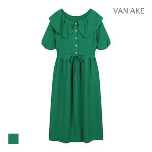[반에이크] 카라디자인 반팔원피스_VB36OPQ317A