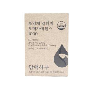 [기타]담백하루 오메가3 1000 초임계알티지 오메가 에센스 30정 1박스