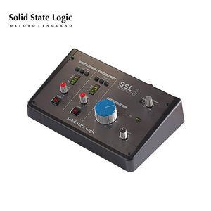 보컬의 방송 녹음 및 배열이있는 Solid State SSL 2/12 전문 사운드 카드