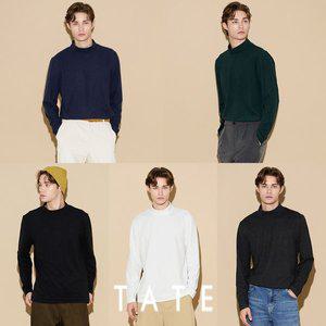 [기타]24FW 테이트 남성 기모 터틀넥 티셔츠5종