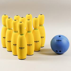 KG 니스포 소프트폼 볼링 세트 말랑말랑 소프트폼 볼링공놀이 유아 체육 교구 완구 장난감 어린이집 유치원