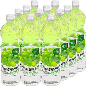 웅진식품 자연은 샤인머스캣 1.5L 12개