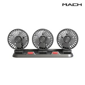 선풍기 화물차 차량용 초강력 트럭 자동차 뒷좌석 3구 3way 미니 환풍기