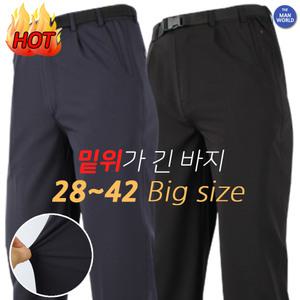 [더맨월드][더맨월드] CR기모무지등산바지 겨울 남성 기모바지 작업 등산복