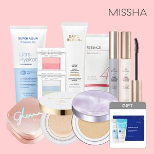 [10%+T5%]미샤 선&색조 브랜드위크 Up to 1+1 /선크림/쿠션/팩트/비비/클렌징 외