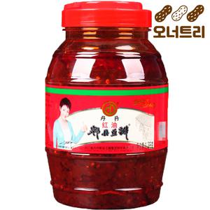 단단 홍유피현 두반장 1.3kg 중국 전통 소스 업소용 벌크