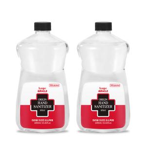 미라클 오리진 손소독제 리필 액상타입 1000mL x2