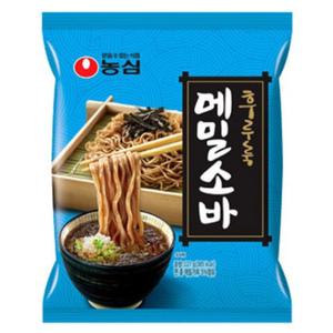 농심 메밀 소바 127gx20봉지(반박스)