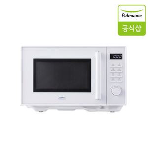 [풀무원] 무회전 플랫 전자레인지(23리터) 스팀볼 포함 MS23C1FW(넓은 조리 공간)