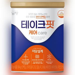 [남양유업] 테이크핏 케어 유산균 단백질 프로틴(304g) 1캔