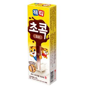 동서식품 제티 초콕 초코 10T 빨대 어린이간식