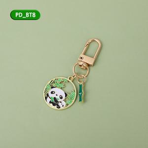 PCM 키홀더 열쇠고리 팬더 판다 키링 재료 만들기 백팩 키체인 커플 키체인 가방 액세서리 도매 신제품 자동차