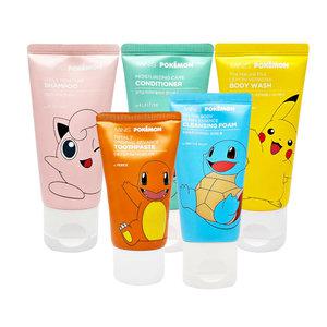 LG 여행용 샴푸 린스 세면도구 여행용키트 포켓몬 미니스 50ml