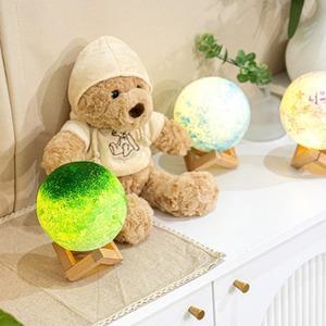 달 무드등 만들기 세트 LED 수면 취침등 인테리어 소품 달조명 우주 지구 색칠 꾸미기 미술 재료 과학의날