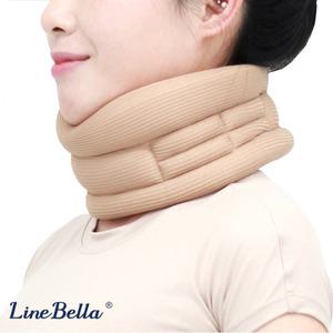 [라인벨라] 소프트 목보호대 여름용 쿠션 경추 디스크 목견인 지지대 보조기