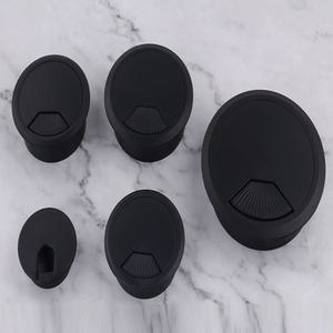 사무실 책상 전선 마감 캡 50mm 테이블 타공 회전 커버 구멍 마개 데스크 홀 덮개 ABS 원형 뚜껑 선 정리