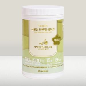 [휴닉] 베지어트 언스위트 식물성단백질 파우더 쉐이크 비건 곡물맛(810g)