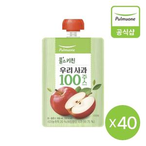 [풀무원] 풀스키친 우리 사과 100 (100ml)X40개